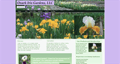 Desktop Screenshot of ozarkirisgardens.com